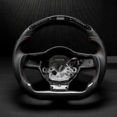 Revolve Carbon Fiber LED Customized Sport Steering Wheel For Audi TT TTRS R8 SQ5 2008-2015 - revolvesteering